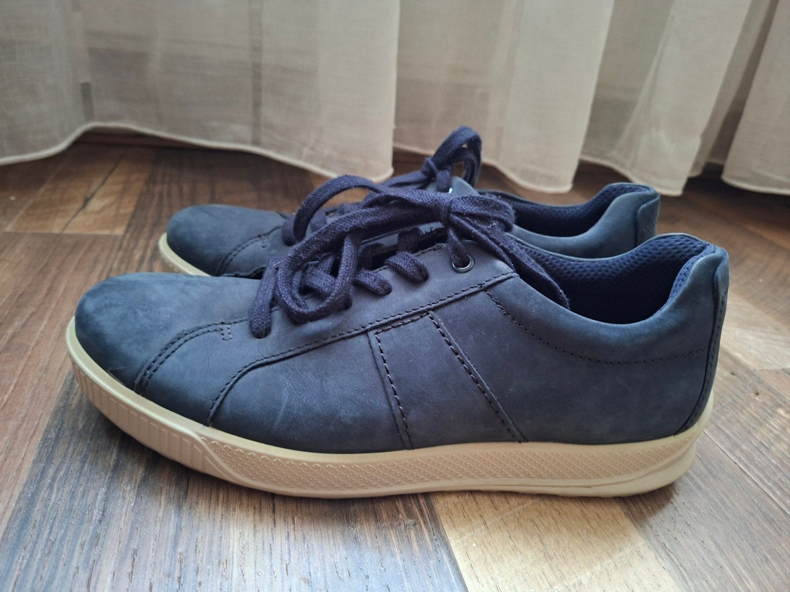 Ecco Maat 42, Blauw, Ophalen of Verzenden, Zo goed als nieuw, Espadrilles of Moccasins