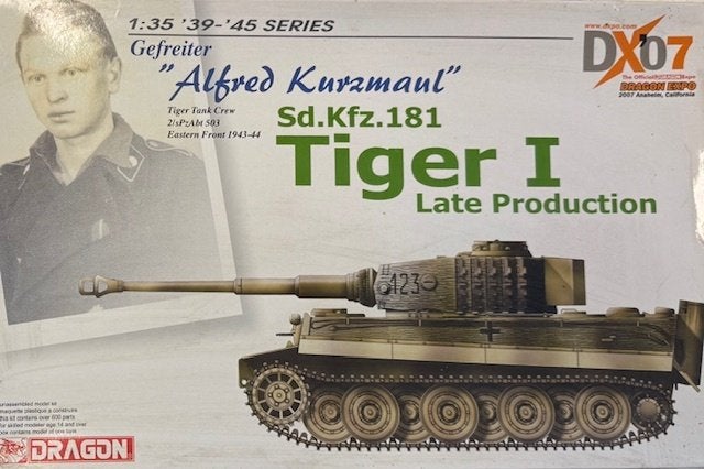 Coelianmodels, Dragon, 6416, Tiger I Late, 1/35, € 79,99, Overige merken, Tank, 1:32 tot 1:50, Nieuw