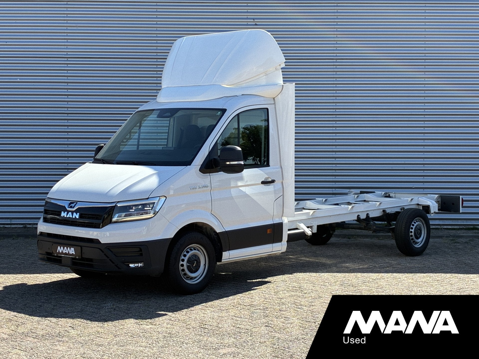 MAN TGE 35 2.0 3.140 L4 LED AIRCO CRUISE CHASSIS CABINE / BA, Auto's, Bestelauto's, Voorwielaandrijving, Stof, Gebruikt, 4 cilinders