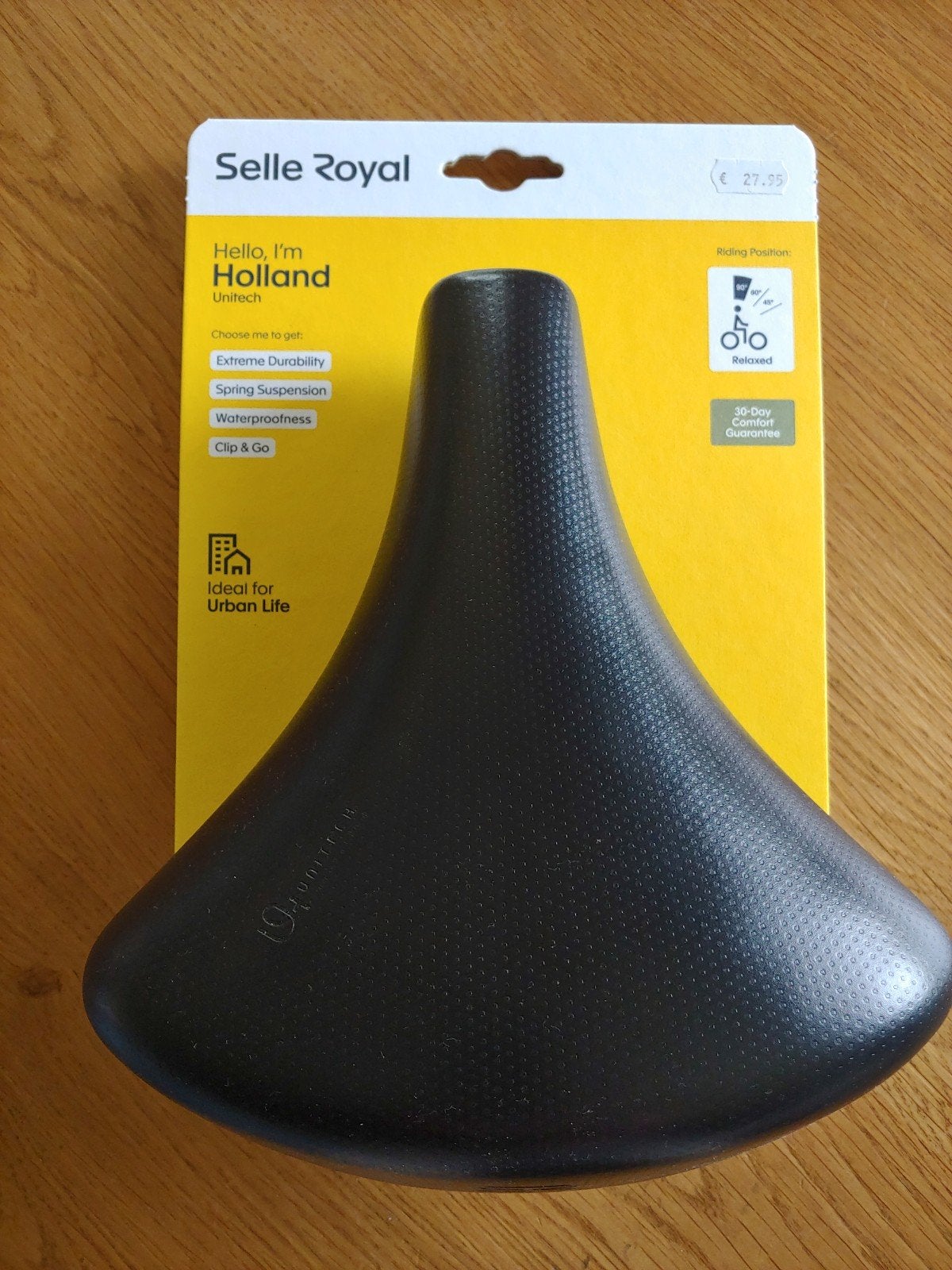 Selle Royal Holland Unitech Fietszadel - Nieuw, Ophalen of Verzenden