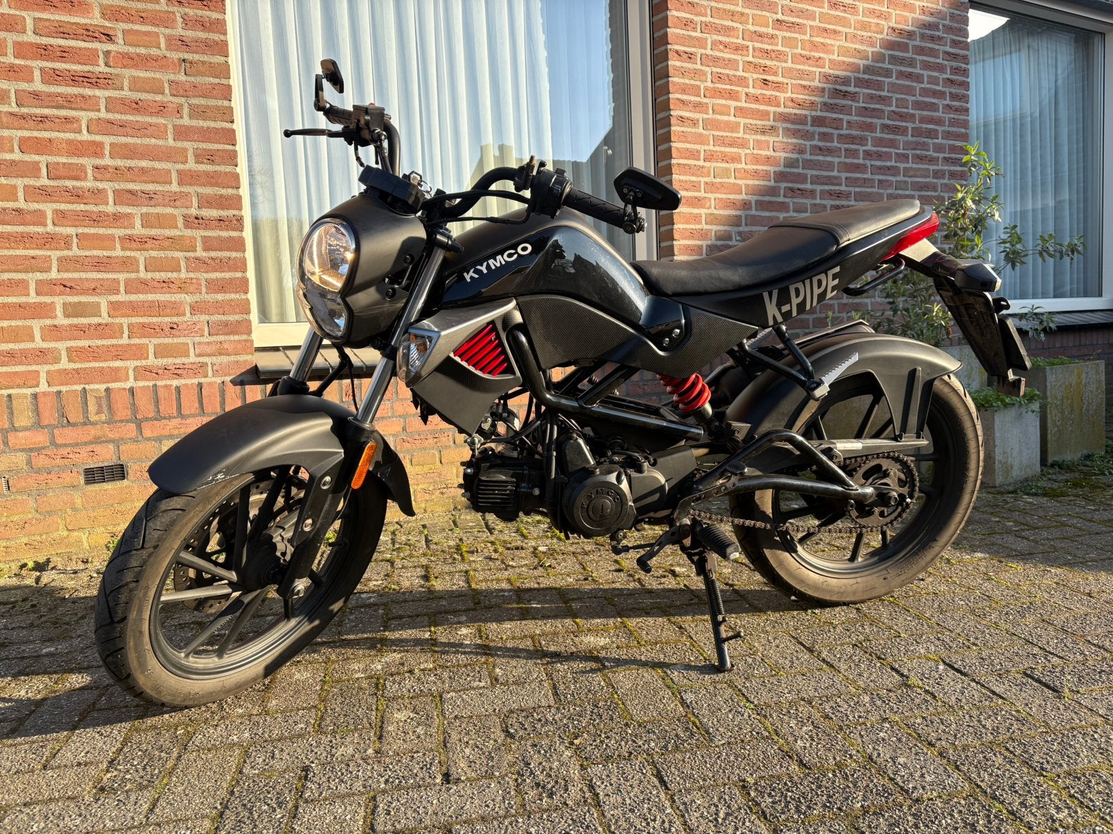Kymco k-pipe 50cc semi-automaat, Fietsen en Brommers, Scooters | Kymco, Ophalen, Overige modellen, Maximaal 45 km/u, 50 cc