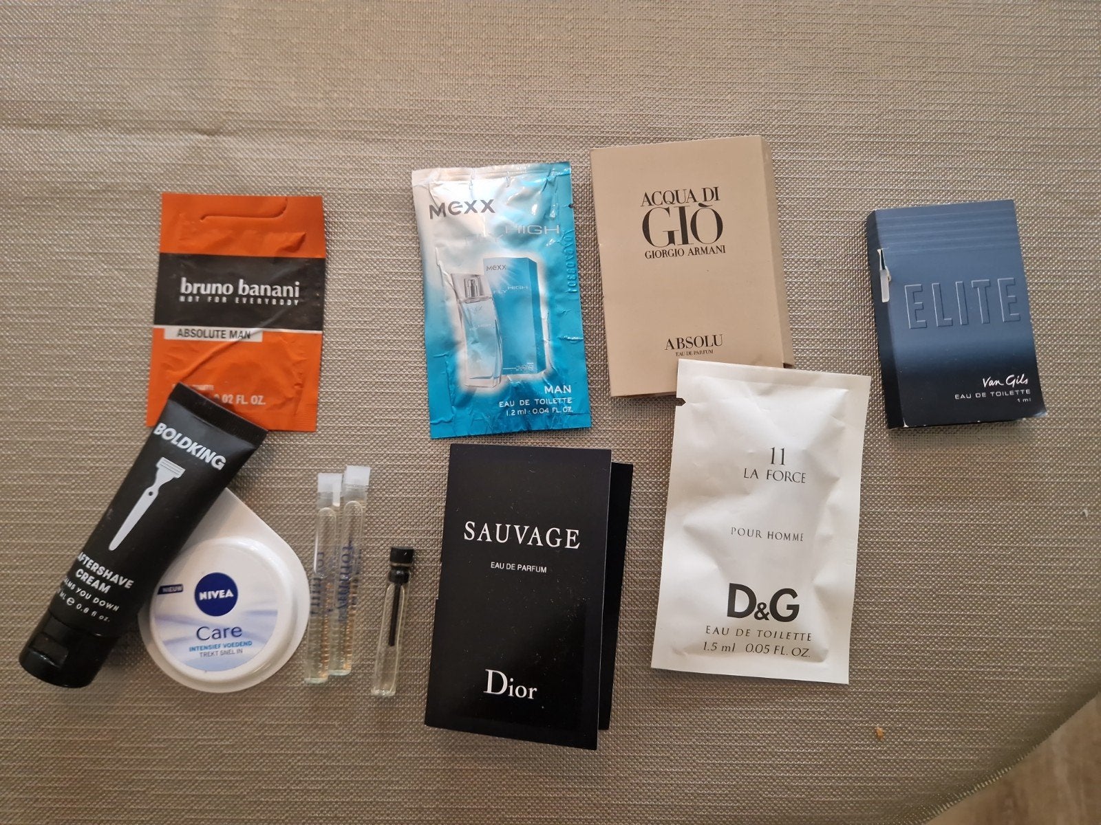 Verschillende geur samples man, Ophalen of Verzenden, Nieuw