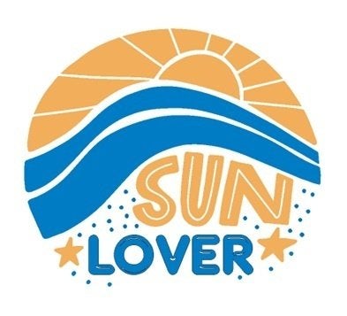 Camper caravan bus sticker Sunlover, The River House v.o.f, Info@theriverhouse.nl, Nieuw, Ophalen of Verzenden