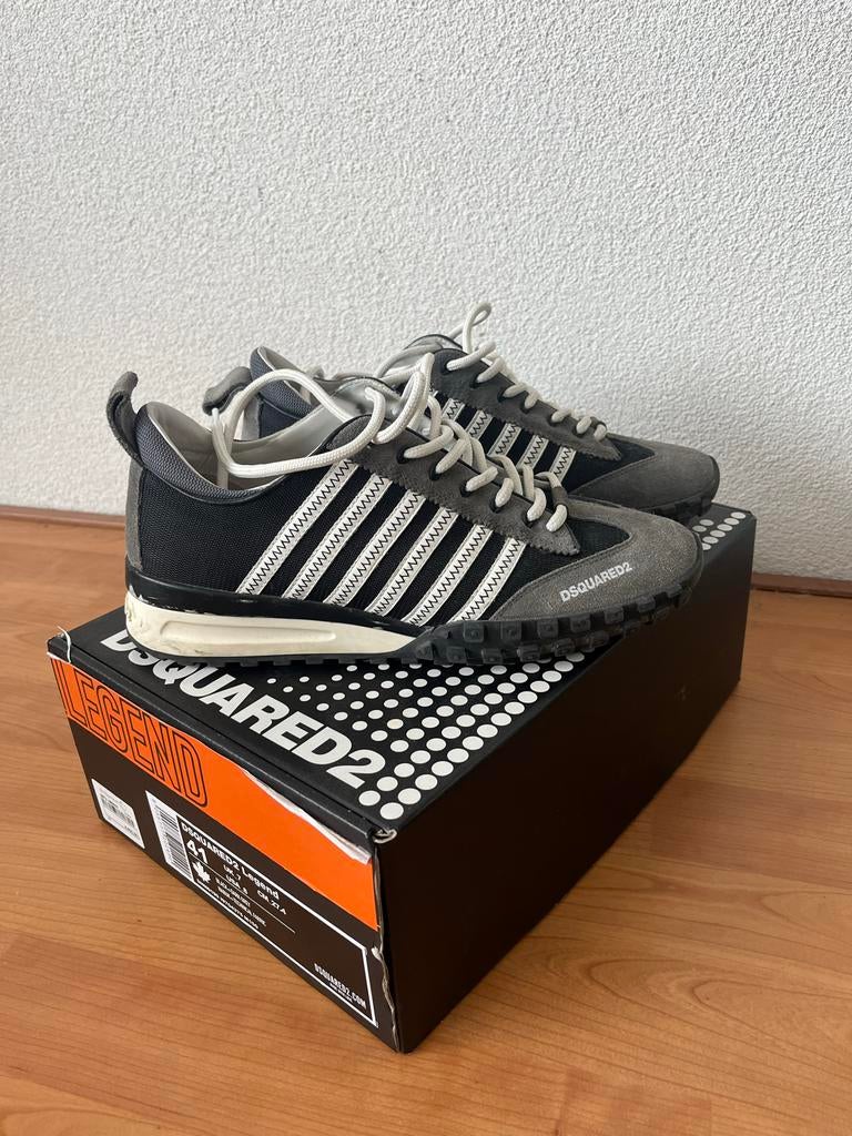 Dsquared2 schoenen maat 41, Ophalen of Verzenden, Gedragen, Zwart, Sneakers of Gympen