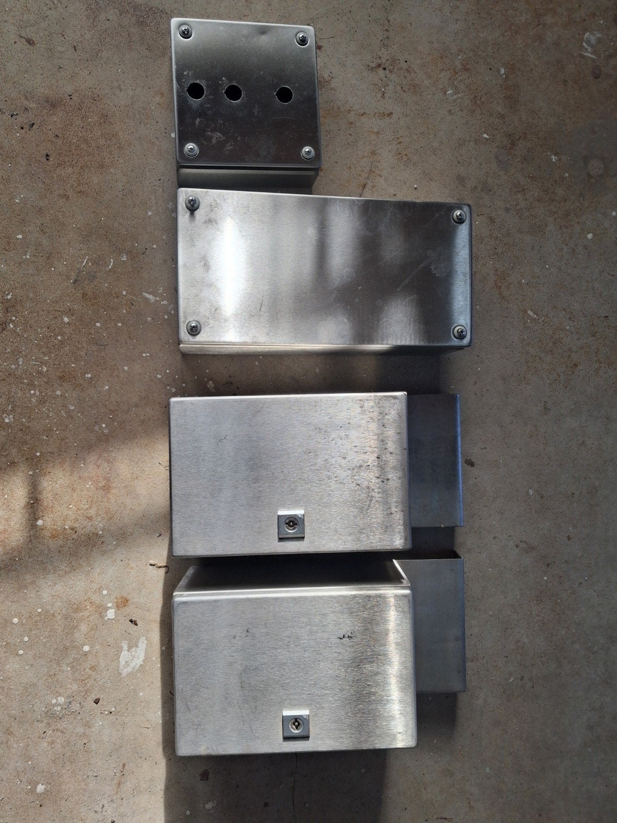 RVS Rittal Installatiekastjes - Diverse Maten, Doe-het-zelf en Verbouw, Ophalen, Nieuw, 250 mm of meer, Rvs
