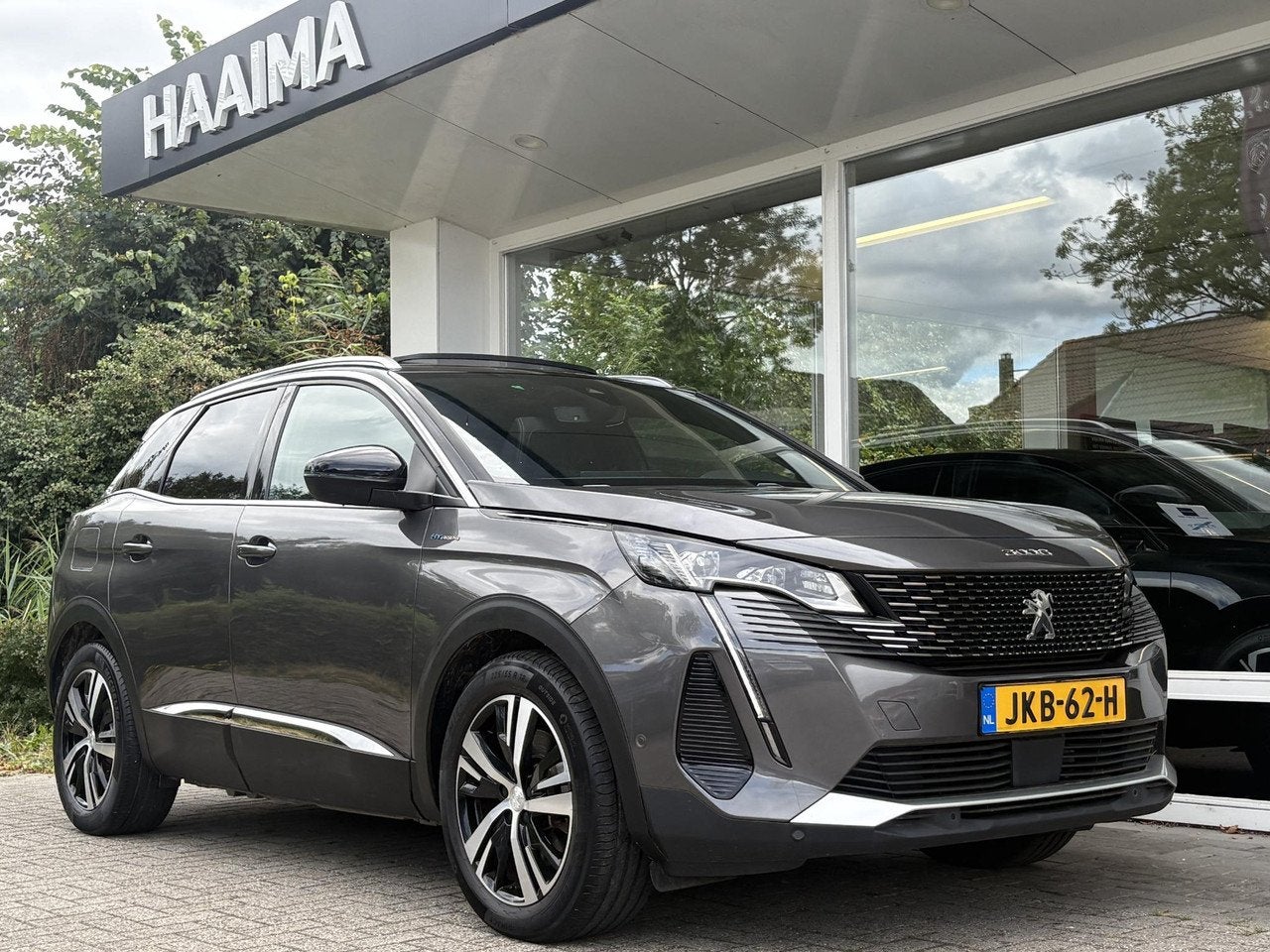 Peugeot 3008 1.6 HYbrid4 300 GT | Weinig kilometers | Schuif, Auto's, Automaat, Gebruikt, 4 cilinders, 300 pk
