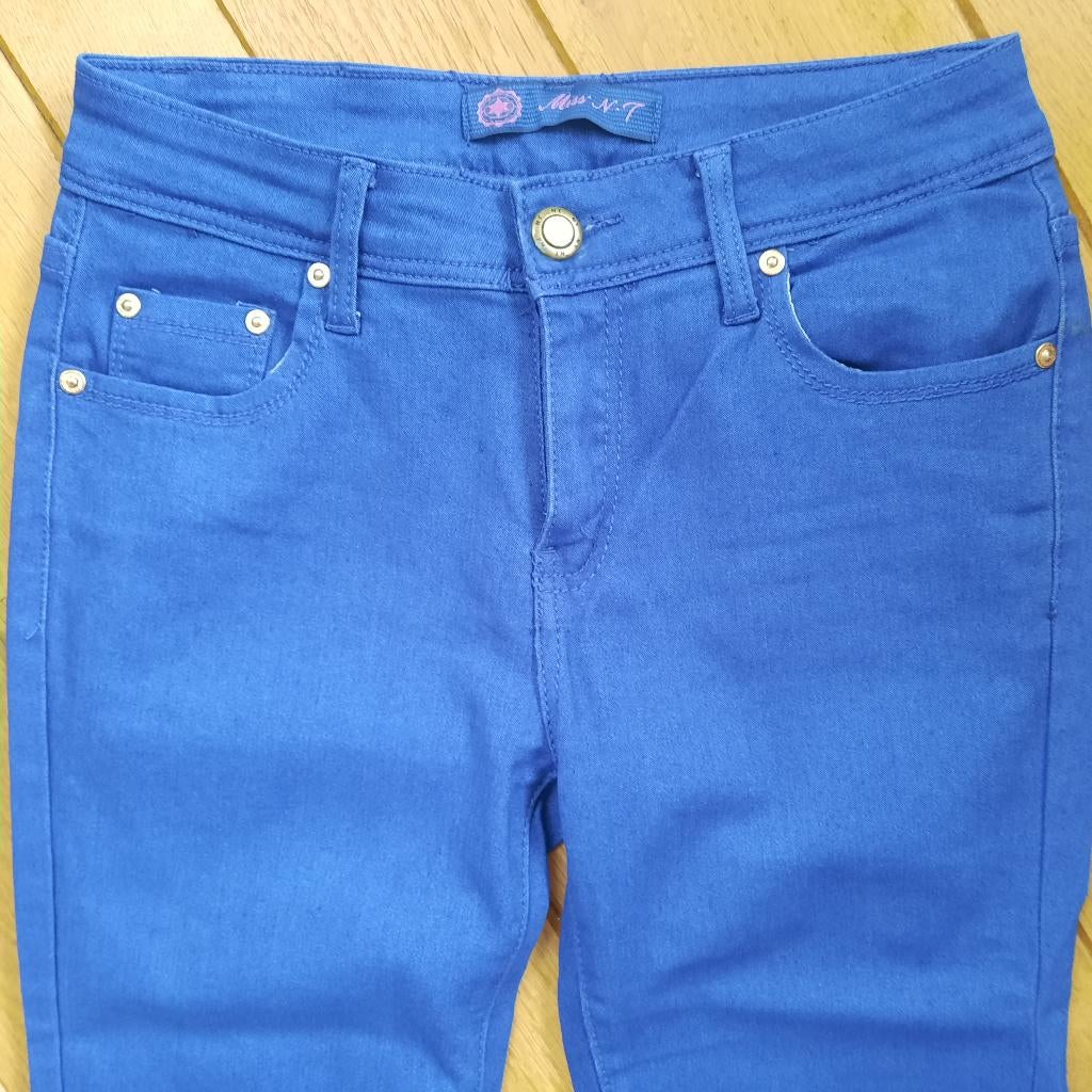 Miss N.T. broek kobalt blauw maat 38 - nieuw -, Maat 38/40 (M), Blauw, Nieuw, Ophalen of Verzenden