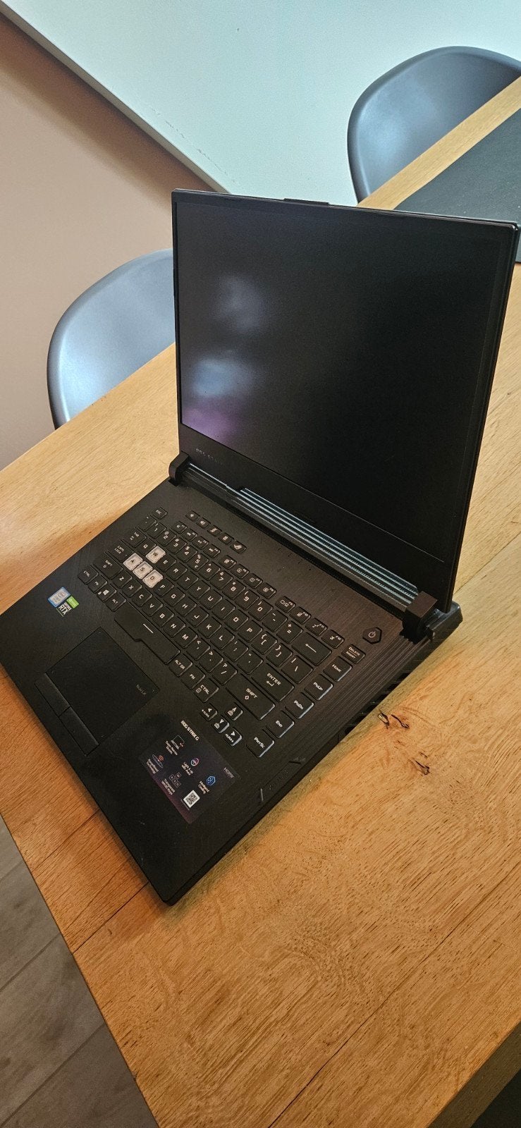 ASUS ROG Strix G Gaming Laptop i7 RTX, Gebruikt, Met videokaart, 2 tot 3 Ghz, ASUS