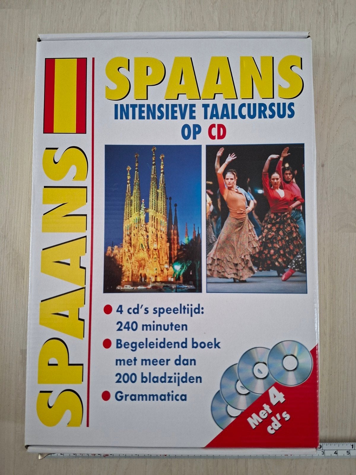 Intensieve Taalcursus Spaans op CD met begeleidend boek, Ophalen of Verzenden