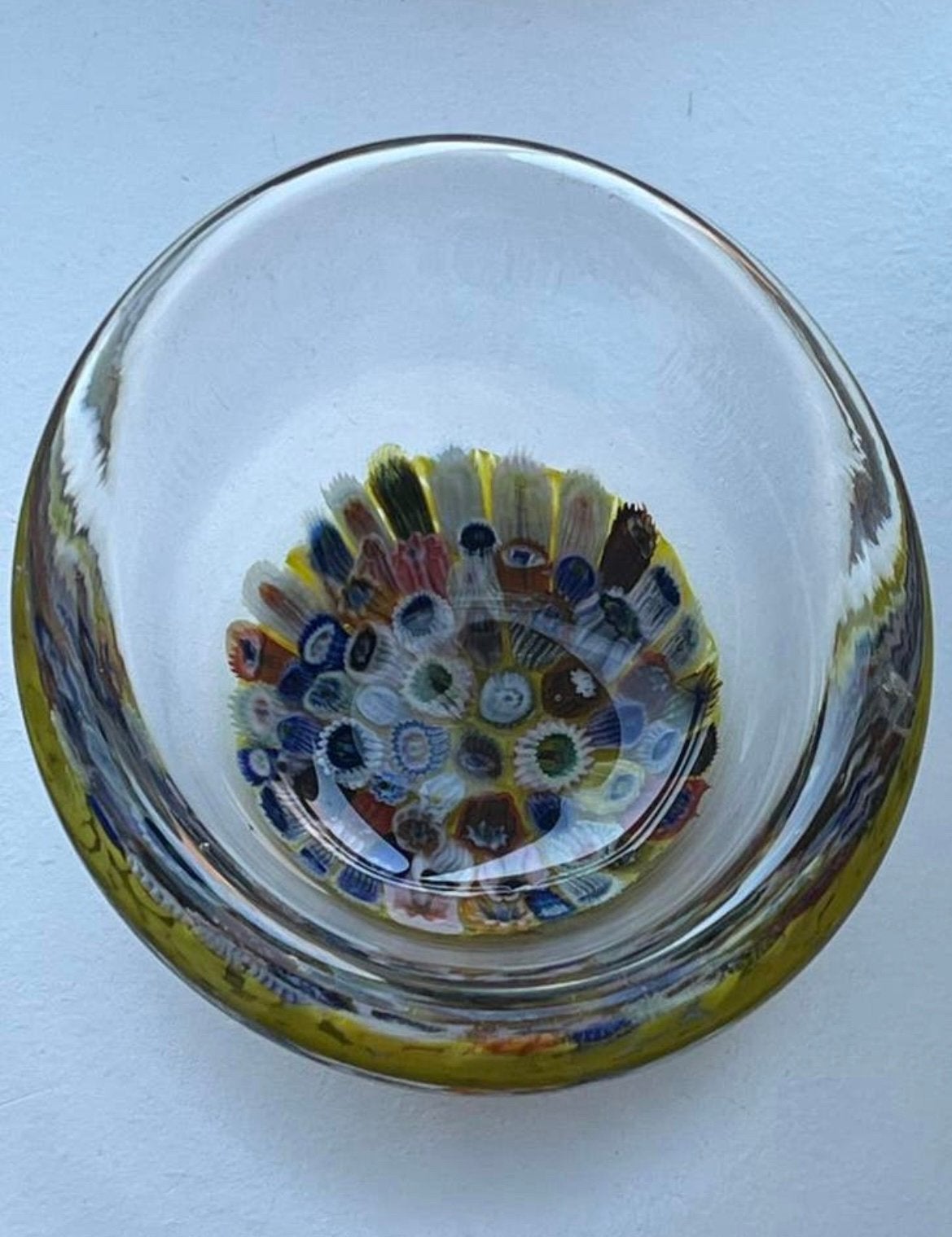 Murano Millefiori kom, Ophalen of Verzenden
