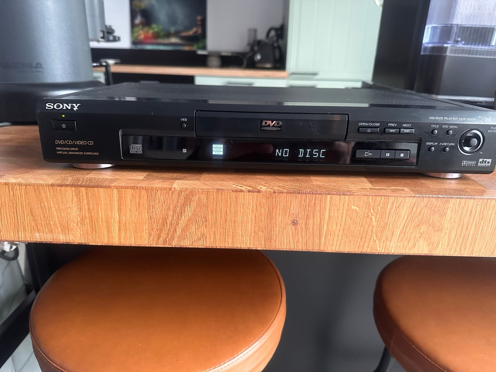 Sony DVP-S336 CD/DVD Speler - Zo goed als nieuw, Ophalen of Verzenden, Zo goed als nieuw, Dvd-speler, Sony