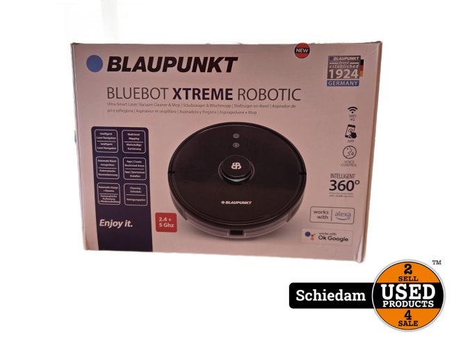 Blaupunkt Bluebot Xtreme Robotic Stofzuiger en Dweil | NIEUW, Witgoed en Apparatuur, Stofzuigers, Blaupunkt, Nieuw, Support@blaupunkt.com