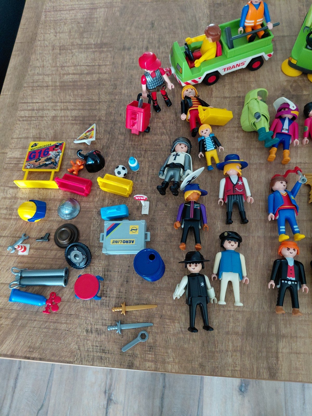 PLAYMOBIEL EN LEGO, Ophalen