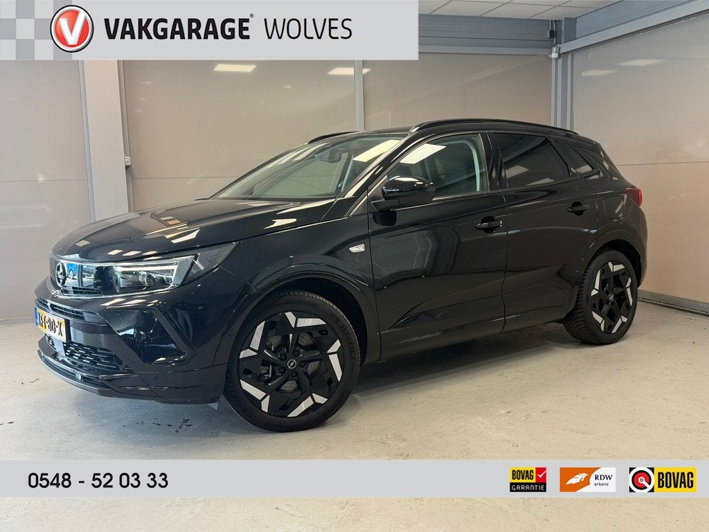 Opel GRANDLAND GSe 1.6 Turbo Plug-In Hybrid 300pk 4x4 | AGR, Auto's, Opel, 4 cilinders, 1776 kg, Zwart, Bedrijf
