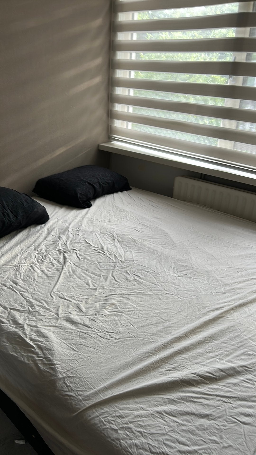 Boxspring bed, Ophalen, Tweepersoons, Zo goed als nieuw, 200 cm