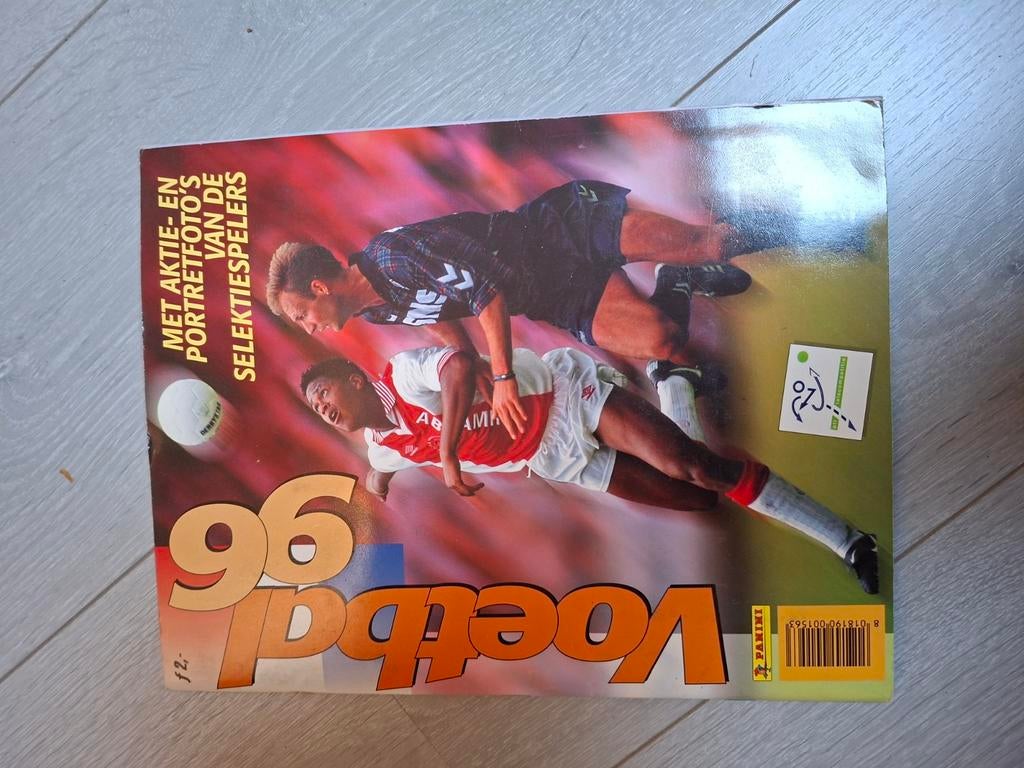 Panini Voetbal 1996 Stickerboek - Compleet, Ophalen of Verzenden