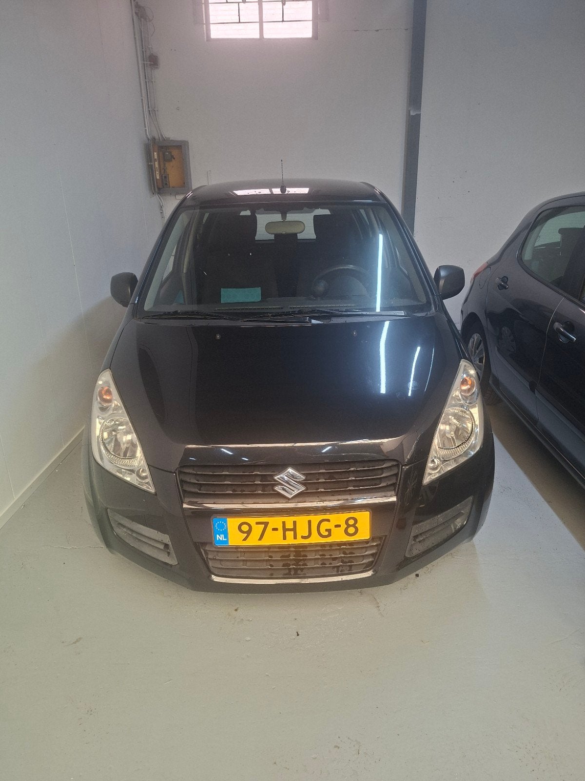 Suzuki Splash 1.0 2008 Zwart, Stof, 31 €/maand, Origineel Nederlands, Handgeschakeld
