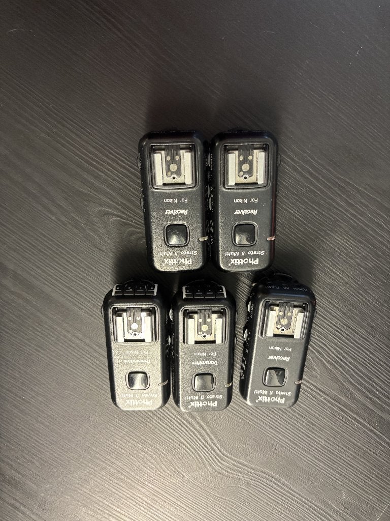 Phottix Strato II Multi 3x receiver 2x transmitter, Ophalen of Verzenden, Overige merken