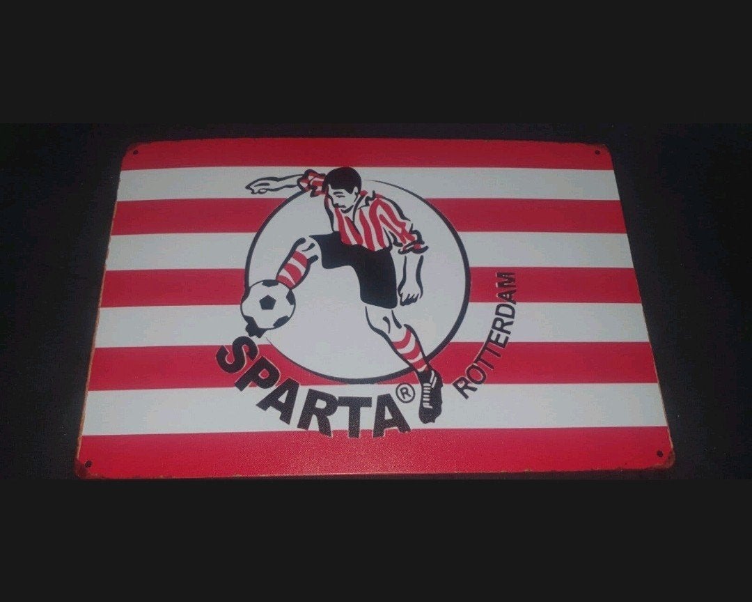 Wandbord van sparta rotterdam, ideaal voor in de man cave, Ophalen of Verzenden, Nieuw, Sparta