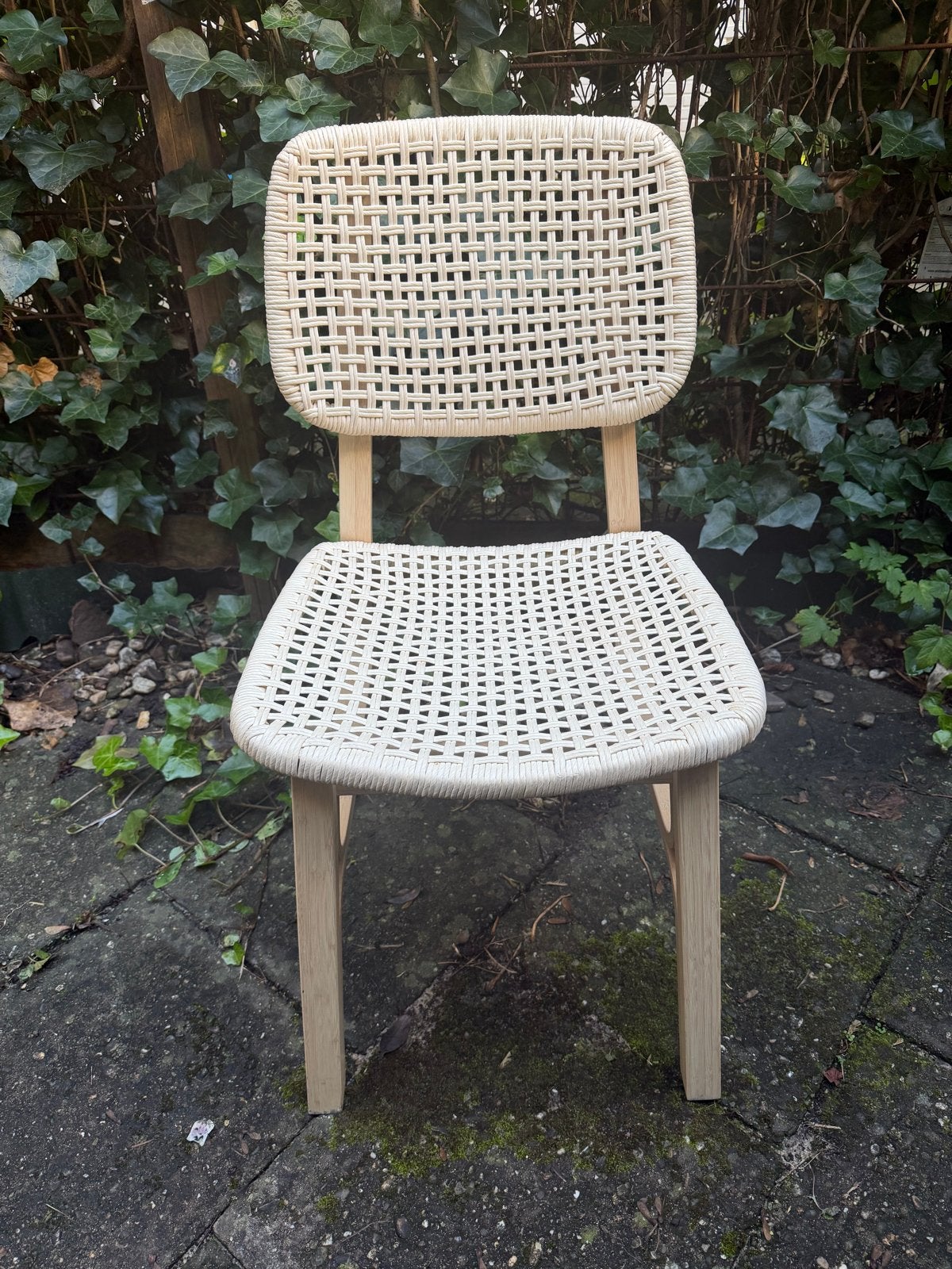 4 stuks ikea voxlov stijlvolle rotan stoel - Nieuwstaat, Ophalen, Overige kleuren, Zo goed als nieuw, Eén