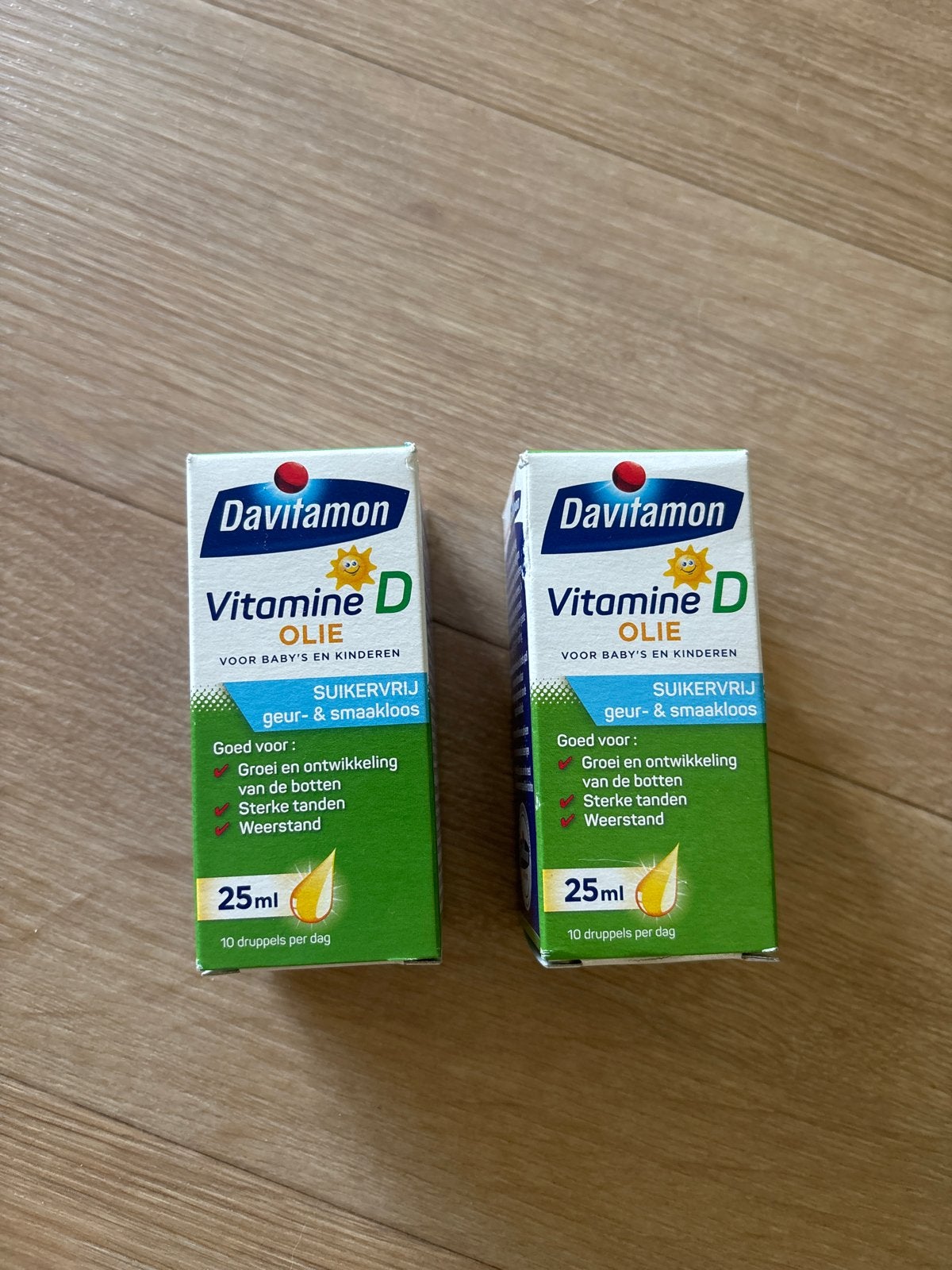 Davitamon Vitamine D Olie voor baby's en kinderen (2x 25ml), Ophalen, Nieuw, Overige typen, Overige merken