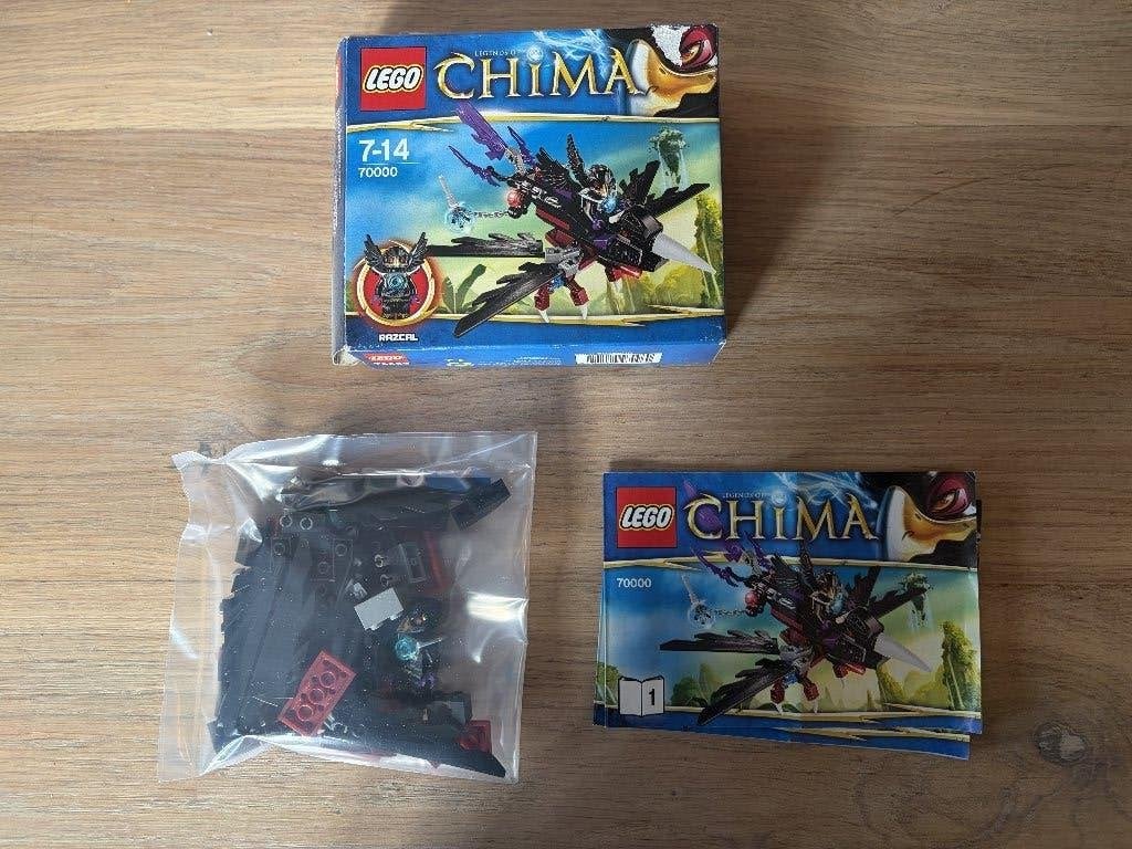 LEGO Chima 70000: Razcal's Kraaijenzwever, Inclusief instructies, Lego, Architecture, Ophalen of Verzenden