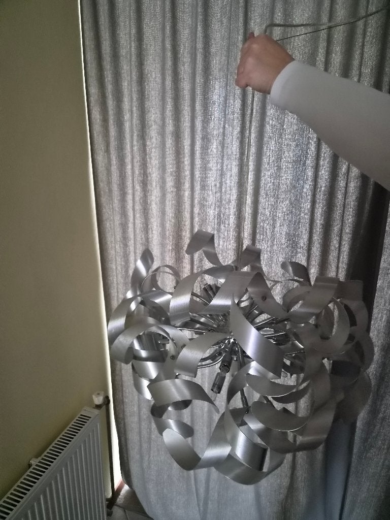 Fraaie hanglamp, Huis en Inrichting, Lampen | Hanglampen, Ophalen, Vintage, Overige fittingen, Zo goed als nieuw
