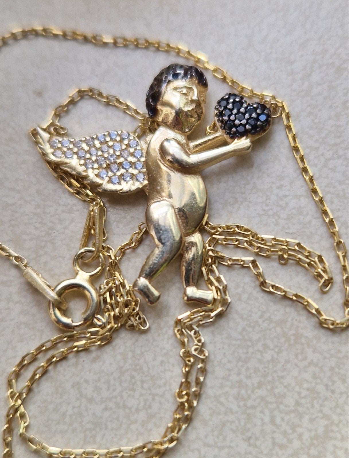 mooie  ketting, Verzenden, Zo goed als nieuw, Goud, Zilver