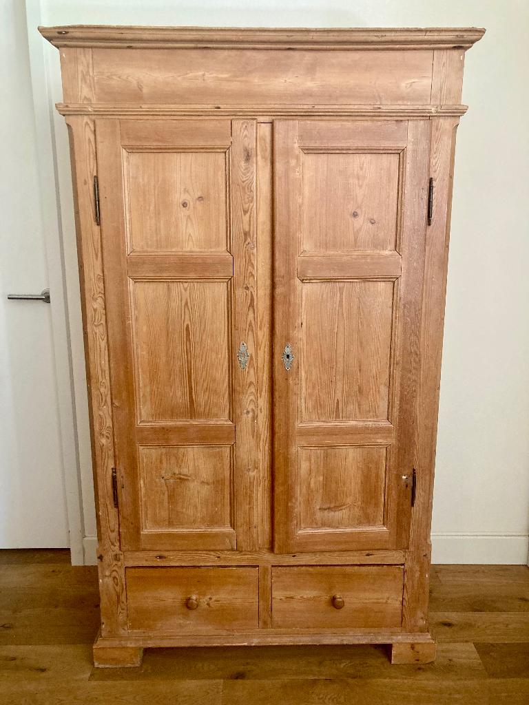 Antieke houten kast, Antiek en Kunst, Ophalen