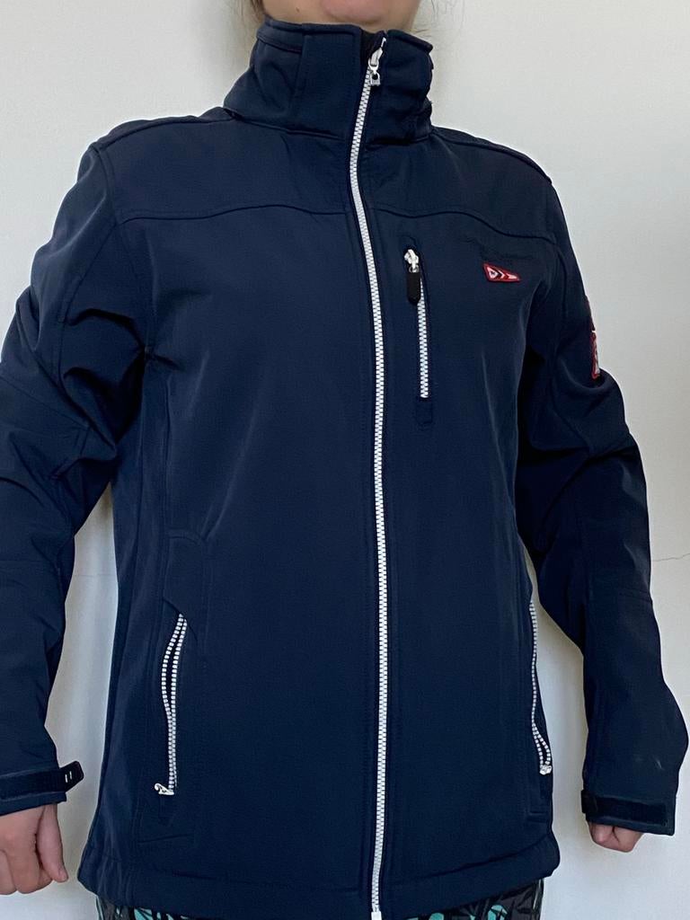 Human Nature Softshell Jas Maat M - Zo goed als nieuw, Ophalen of Verzenden, Zo goed als nieuw, Maat 48/50 (M), Blauw