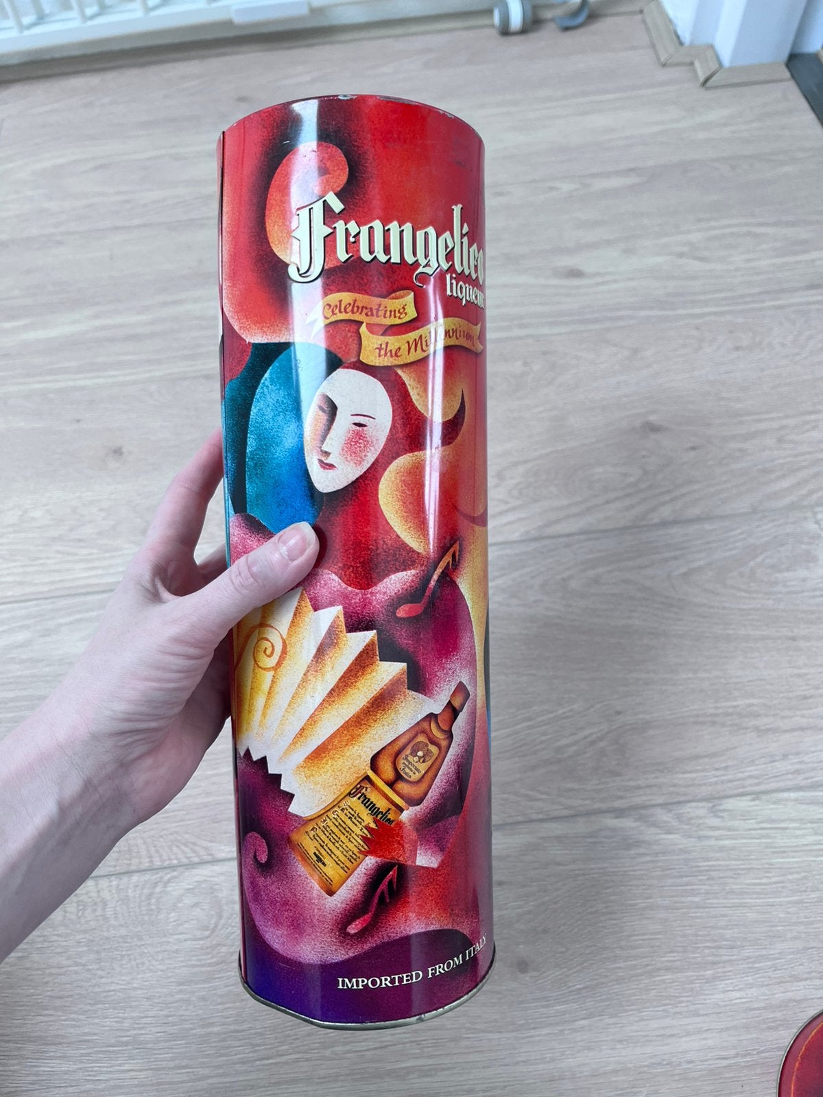 trommel Frangelico liqeur, Ophalen of Verzenden, Zo goed als nieuw