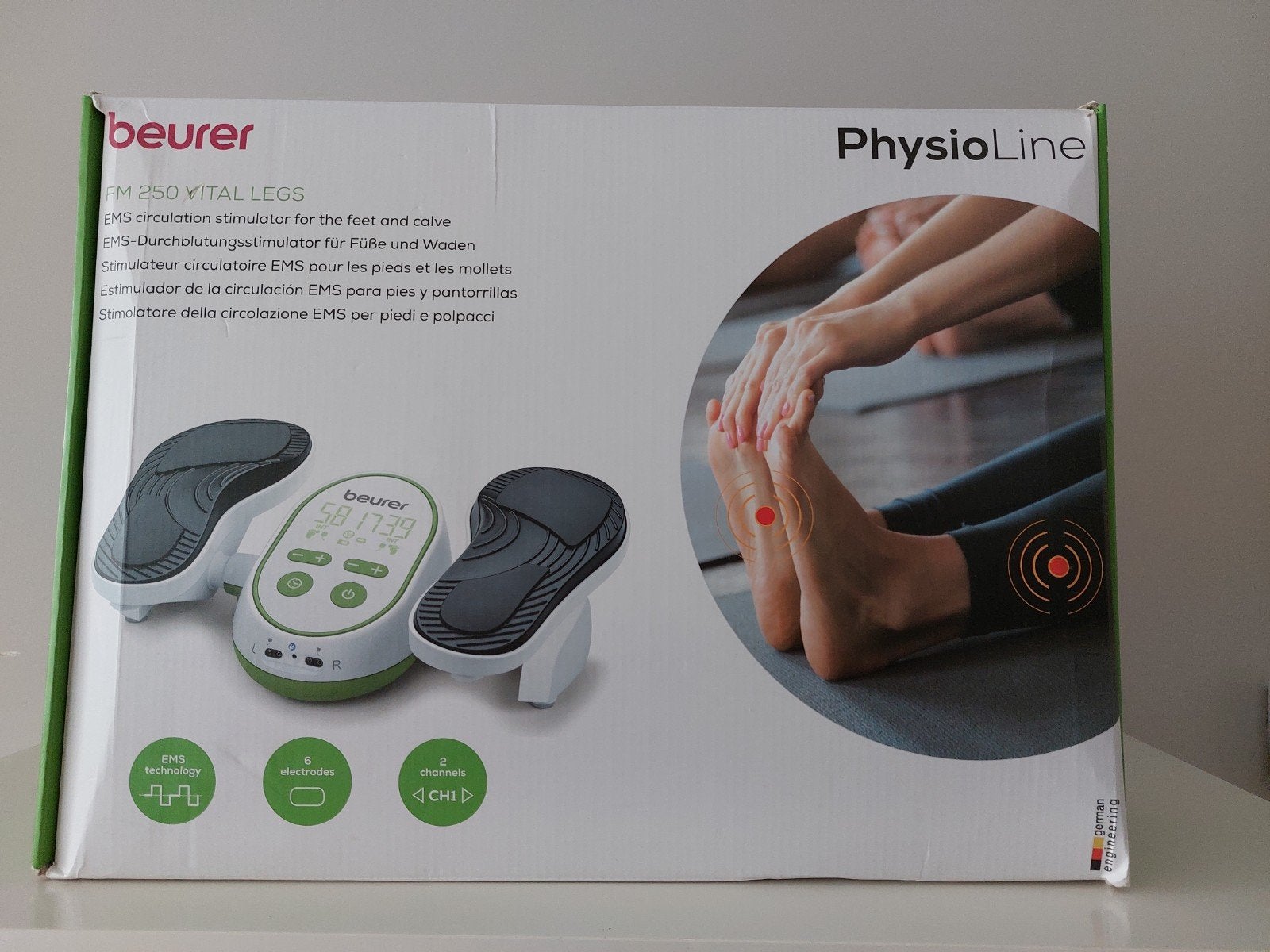Beurer FM 250 Voetenmassage Circulatiestimula, Witgoed en Apparatuur, Persoonlijke-verzorgingsapparatuur, Ophalen of Verzenden