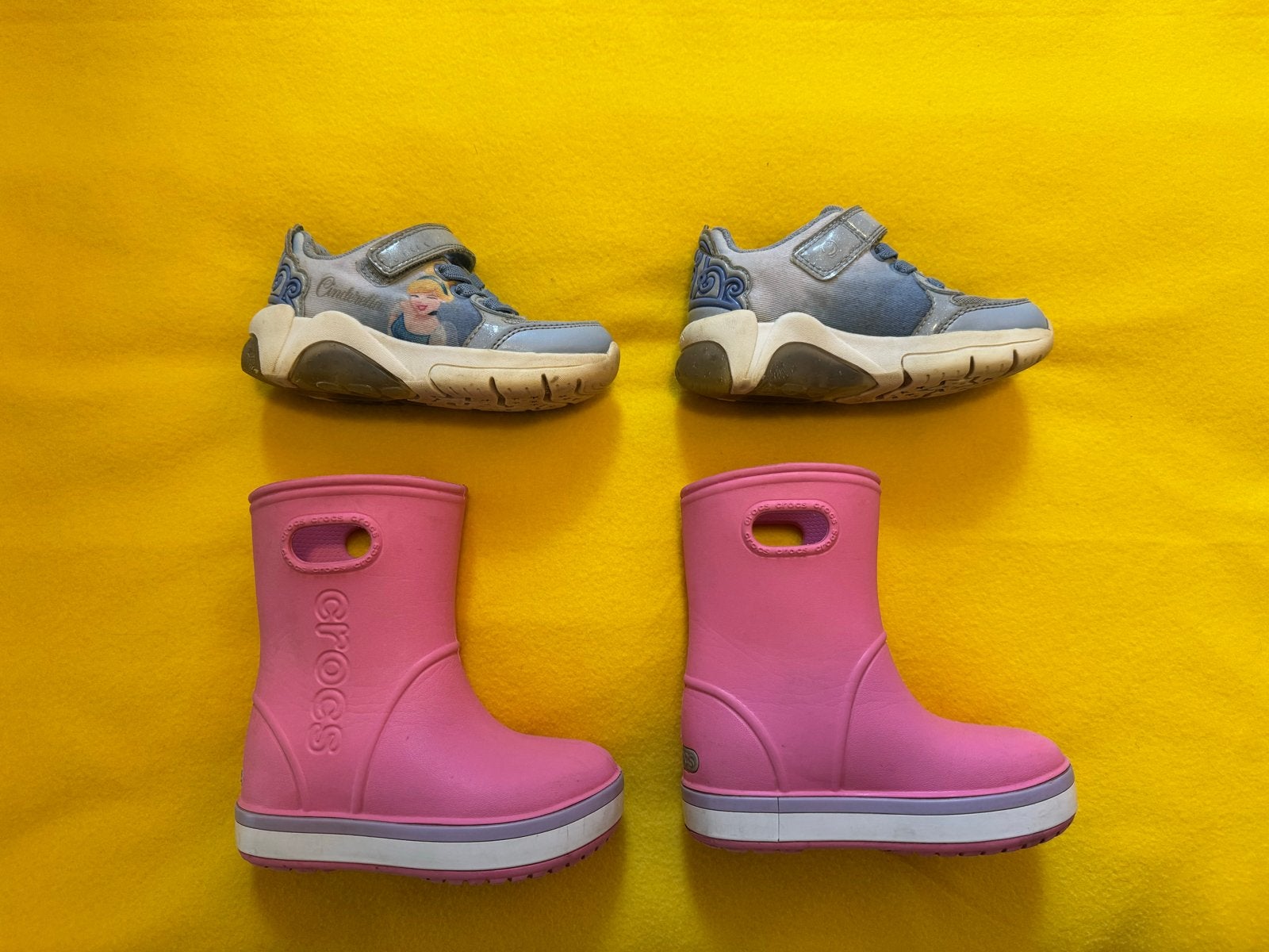 Meisjes schoenen en laarzen Geox set - Maat 24 crocks 8, Gebruikt, Meisje, Schoenen, Ophalen of Verzenden