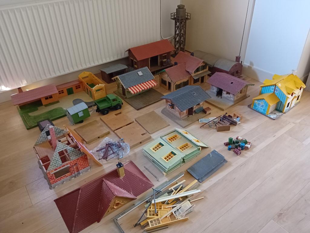 LBG Diverse gebouwen etc., Gebruikt, Gelijkstroom of Wisselstroom, Brug, Tunnel of Gebouw, Ophalen of Verzenden
