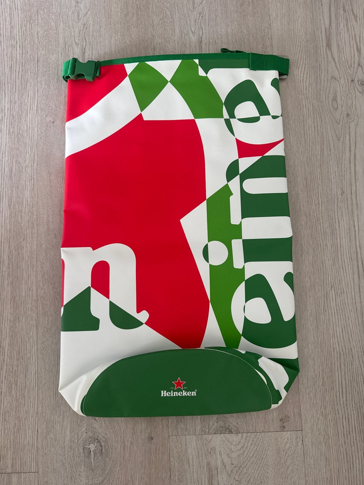 Heineken Dry Bag Rugzak - Waterdicht, 25 tot 40 cm, Ophalen of Verzenden, Zo goed als nieuw, Waterdicht
