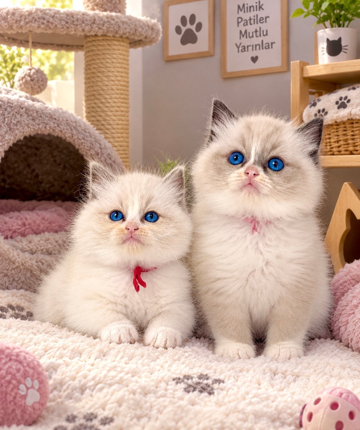 Ragdoll kitten met stamboom (fok), Meerdere dieren, Met stamboom, 0 tot 2 jaar