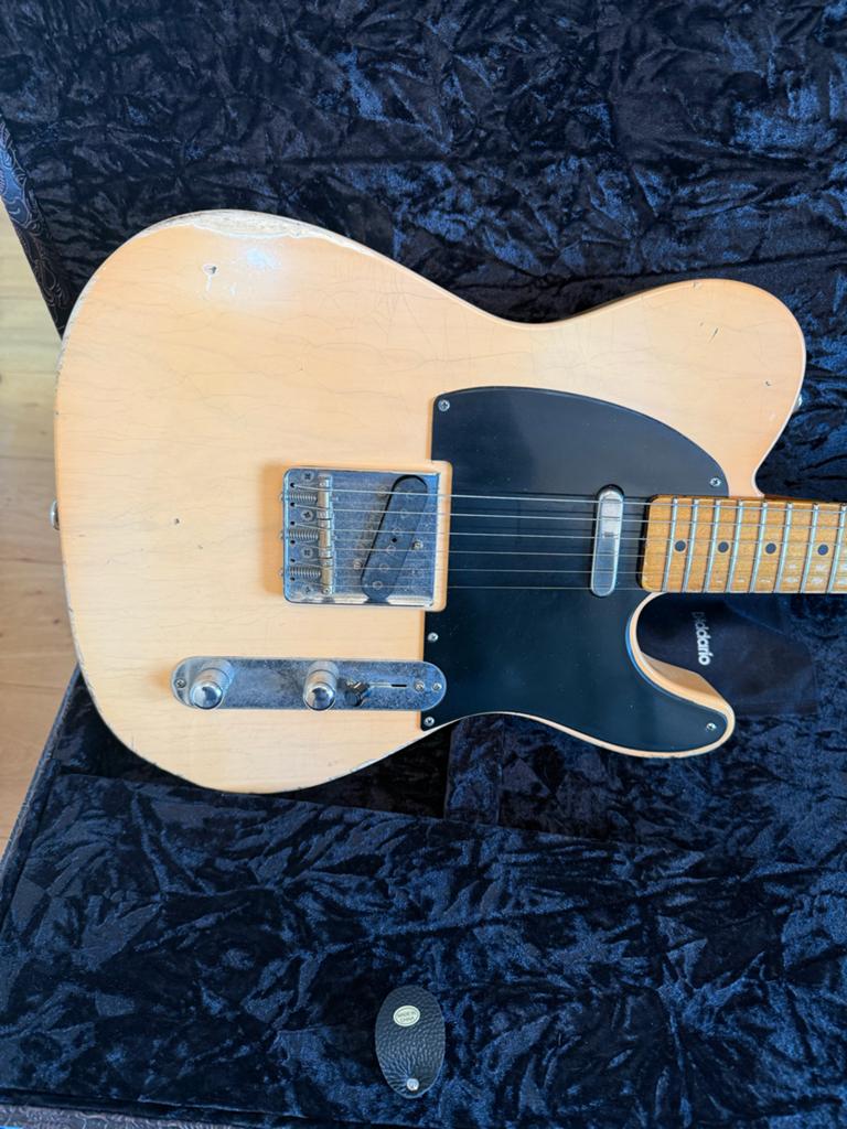 Haar Custom Made Telecaster - Zo goed als nieuw, Muziek en Instrumenten, Snaarinstrumenten | Gitaren | Elektrisch, Ophalen of Verzenden