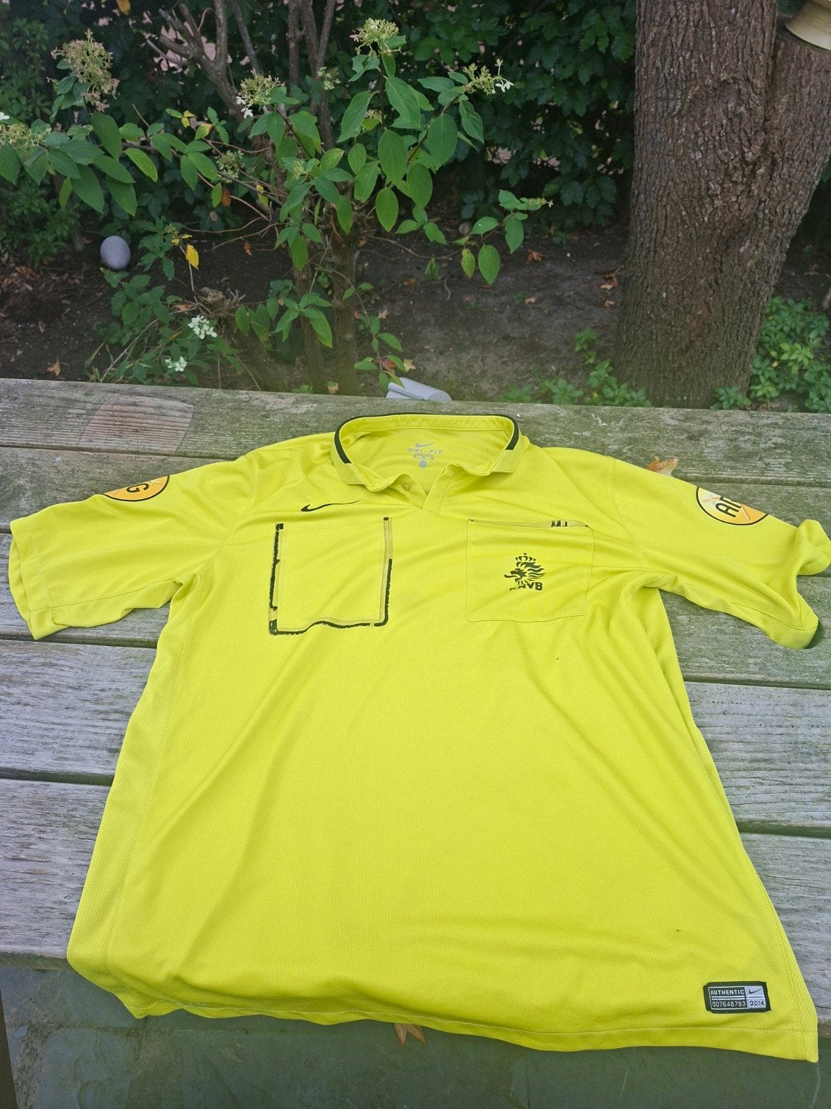 Nike Scheidsrechtersshirt KNVB - Maat L, Ophalen of Verzenden