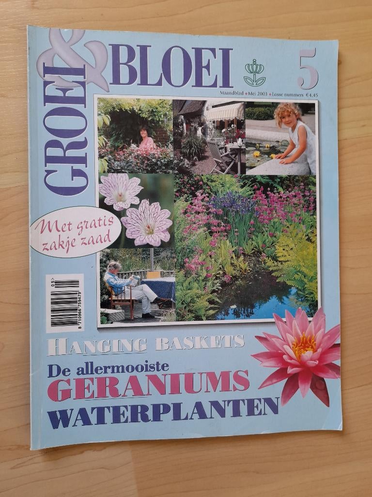 TIJDSCHRIFT GROEI EN BLOEI MEI 2003, Ophalen of Verzenden, Gelezen, Overige typen