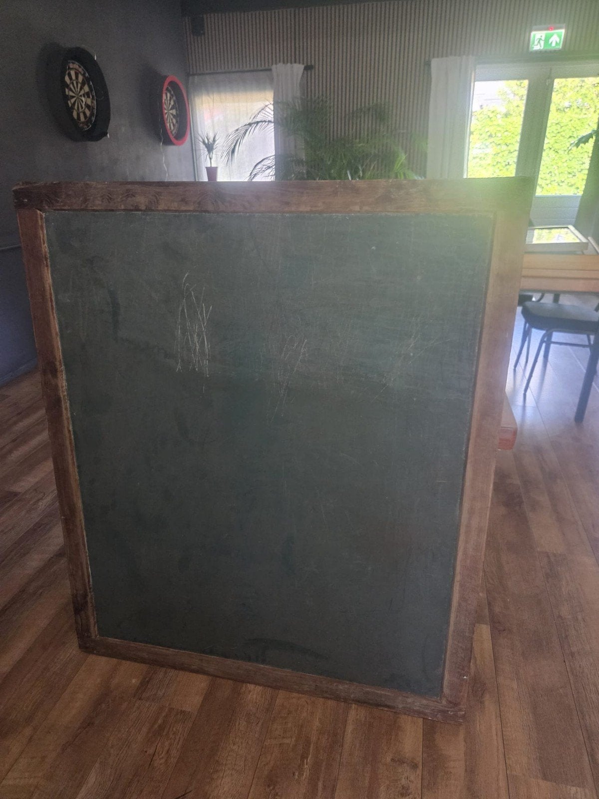 vintage oud krijtbord, Ophalen