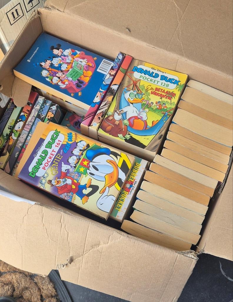 Donald Duck Pocket en Dubbelpocket Collectie, Meerdere stripboeken, Ophalen, Gelezen, Walt Disney