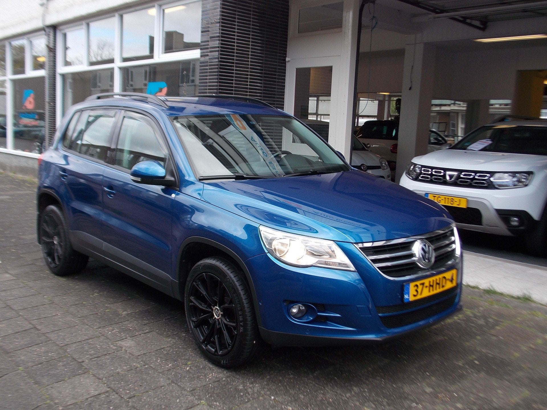 Volkswagen Tiguan 1.4 TSI Comfort&Design CRUISE AIRCO, Voorwielaandrijving, 4 cilinders, 150 pk, Blauw