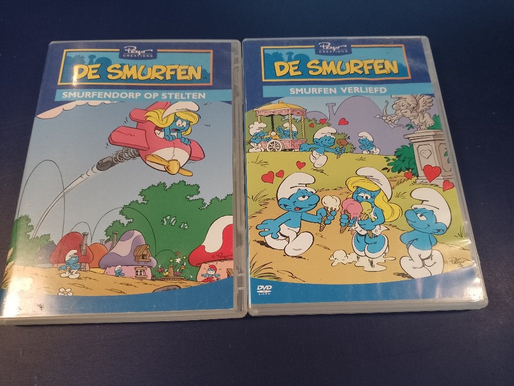 Smurfendorp op stelten + Smurfen verliefd (10 afleveringen), Alle leeftijden, Ophalen of Verzenden, Gebruikt, Europees