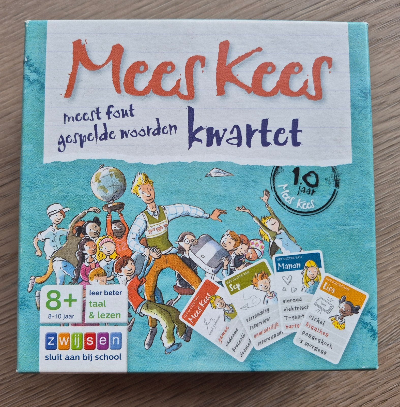 Mees Kees Kwartet - Meest Fout Gespelde Woorden, Een of twee spelers, Ophalen, Zo goed als nieuw, Zwijsen
