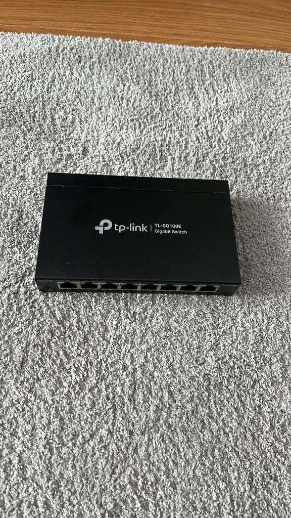 tp-link tl-sg108E gigabit switch smart managed, Ophalen of Verzenden, Nieuw
