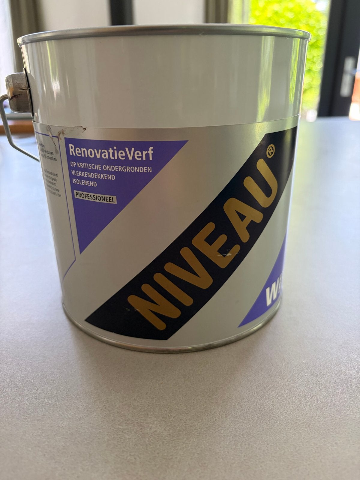 Niveau Renovatieverf 2.25L - Vlekkendekkend, Ophalen of Verzenden, Nieuw, Overige typen