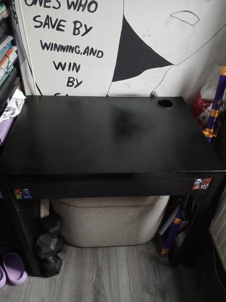 Werk bureau, Gebruikt, Hout, 73 cm, 50 cm