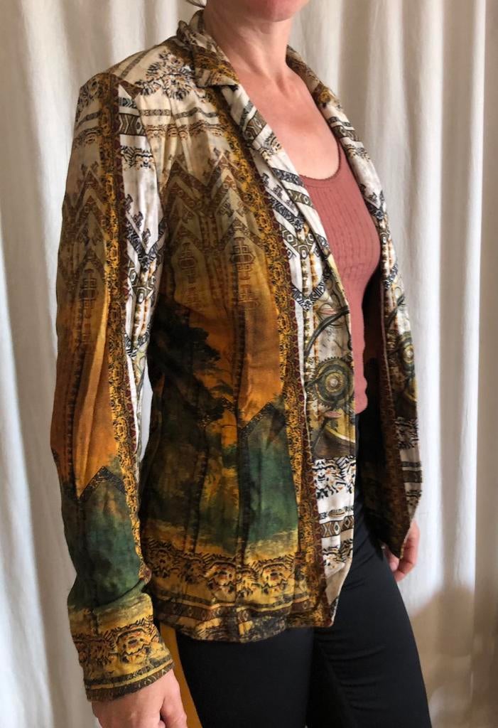 Blouse, jasjes dames maat 42 Aventures des Toiles, Kleding | Dames, Ophalen of Verzenden, Zo goed als nieuw, Maat 42/44 (L)