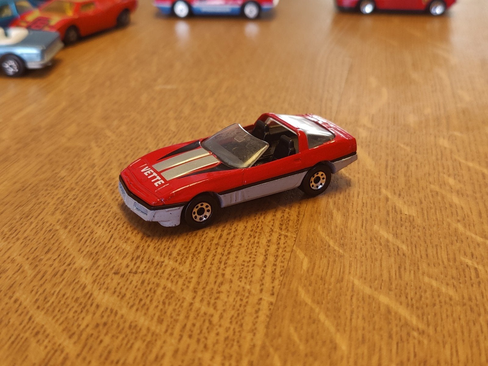 Matchbox Chevrolet Corvette 1984 ROOD, Ophalen of Verzenden