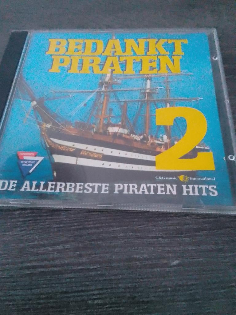 Bedankt Piraten 2 - De Allerbest Piraten Hits CD, Cd's en Dvd's, Cd's | Nederlandstalig, Gebruikt, Overige genres, Ophalen